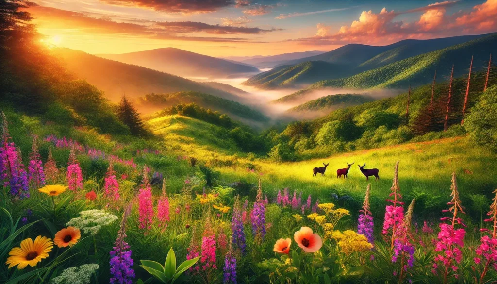 Great Smoky Mountains National Park – Spring Blooms and Wildlife